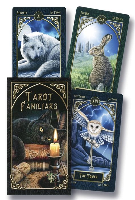 Familiar witch tarot cards